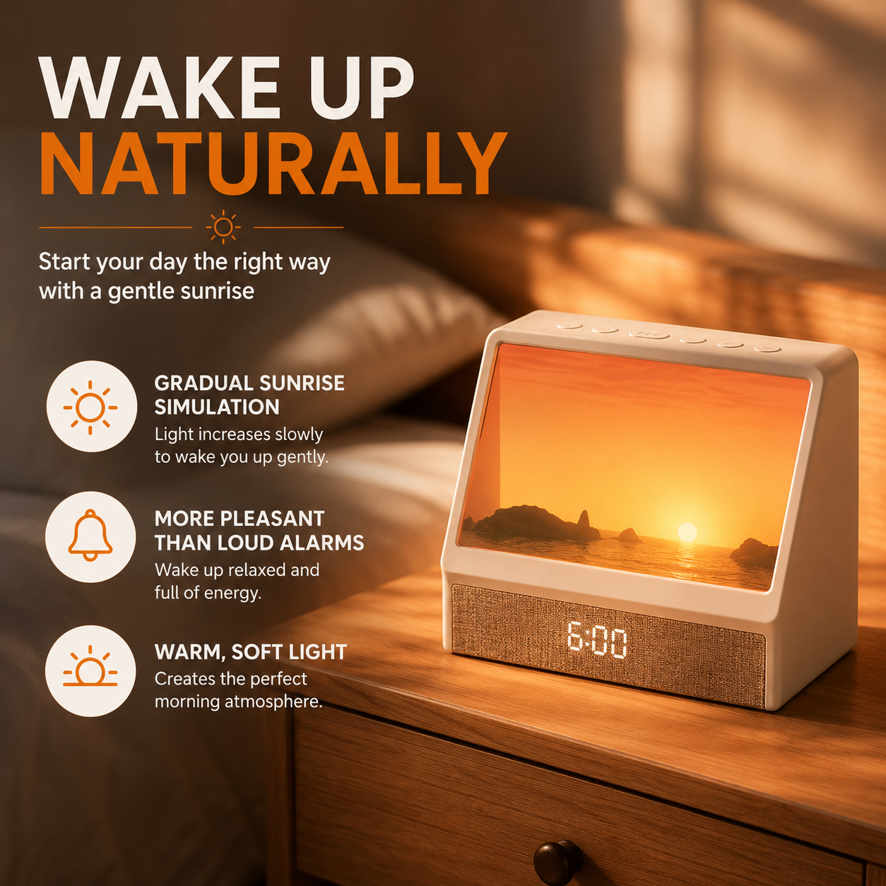 Sunrise Alarm Clock